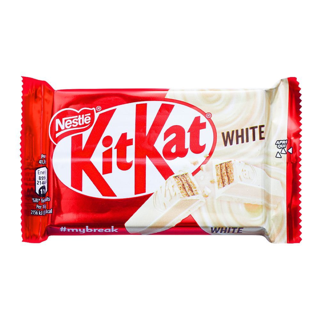 KIT KAT 4 FINGER WHITE 41.5G